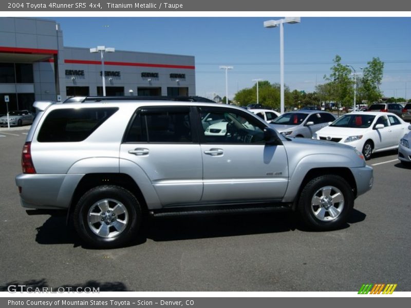 Titanium Metallic / Taupe 2004 Toyota 4Runner SR5 4x4