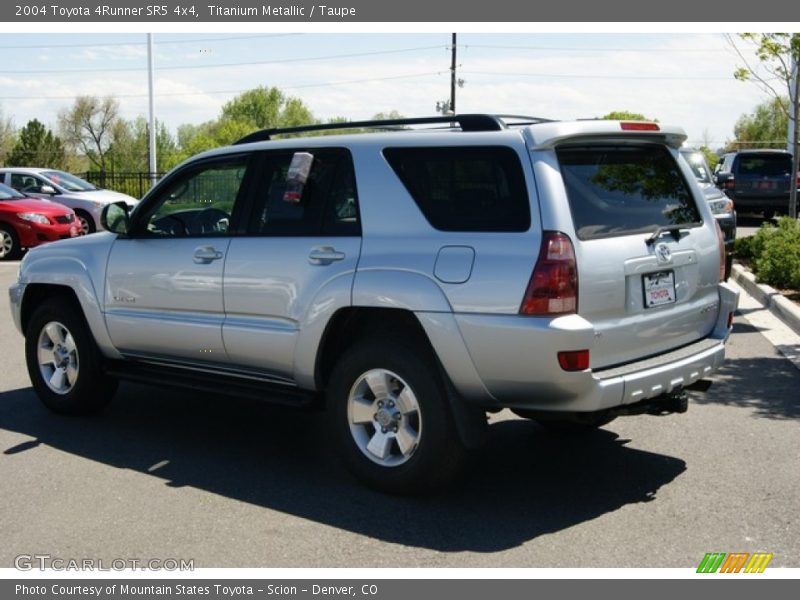 Titanium Metallic / Taupe 2004 Toyota 4Runner SR5 4x4