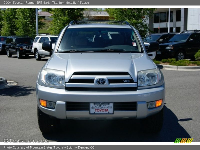 Titanium Metallic / Taupe 2004 Toyota 4Runner SR5 4x4