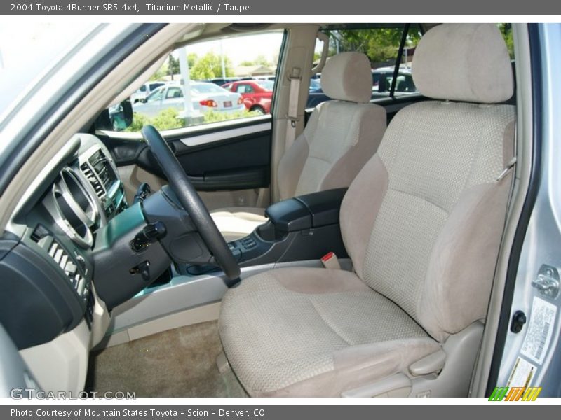 Titanium Metallic / Taupe 2004 Toyota 4Runner SR5 4x4