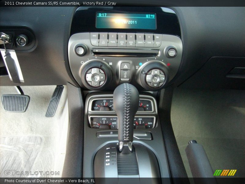 Controls of 2011 Camaro SS/RS Convertible