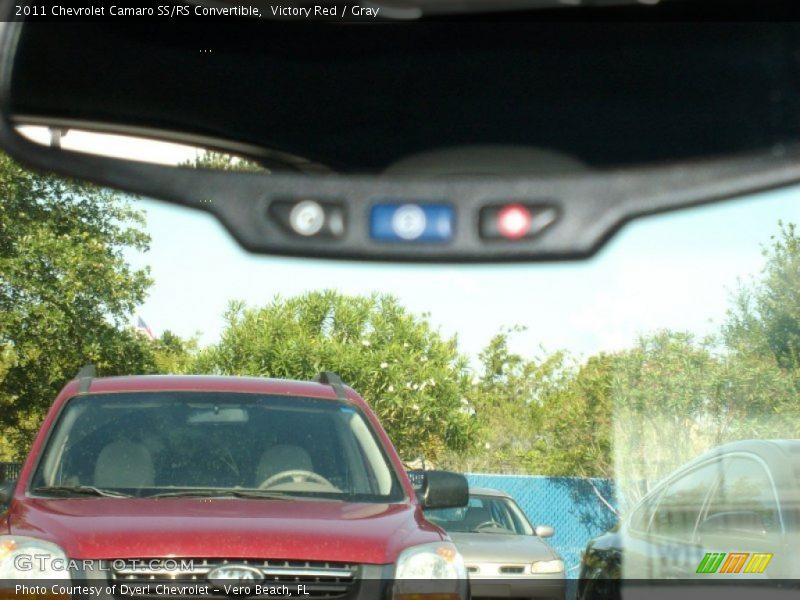Victory Red / Gray 2011 Chevrolet Camaro SS/RS Convertible