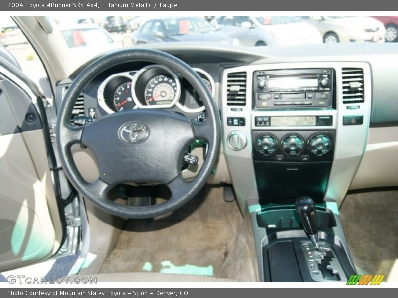 Titanium Metallic / Taupe 2004 Toyota 4Runner SR5 4x4