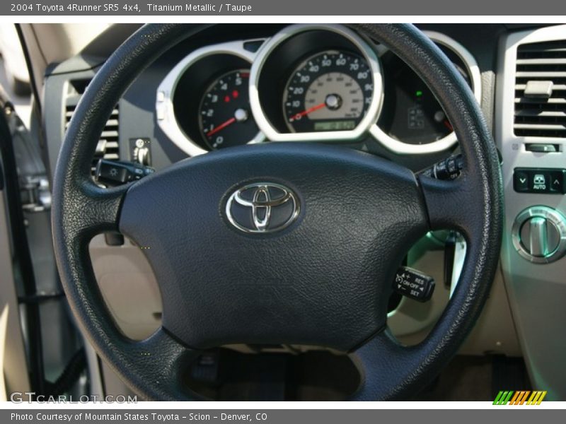Titanium Metallic / Taupe 2004 Toyota 4Runner SR5 4x4