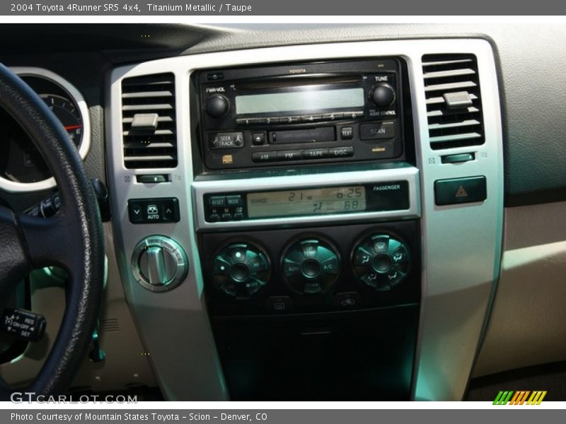 Titanium Metallic / Taupe 2004 Toyota 4Runner SR5 4x4