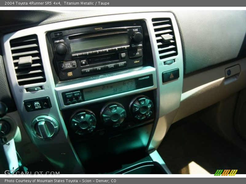 Titanium Metallic / Taupe 2004 Toyota 4Runner SR5 4x4
