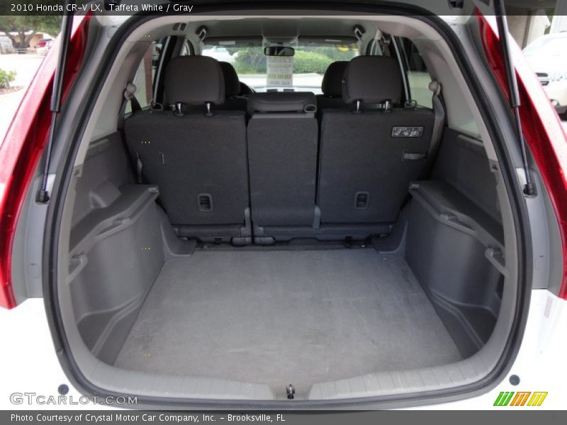 Taffeta White / Gray 2010 Honda CR-V LX