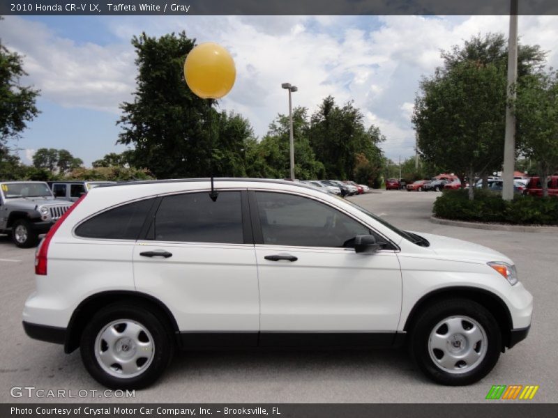 Taffeta White / Gray 2010 Honda CR-V LX