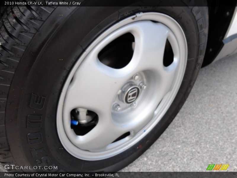 Taffeta White / Gray 2010 Honda CR-V LX