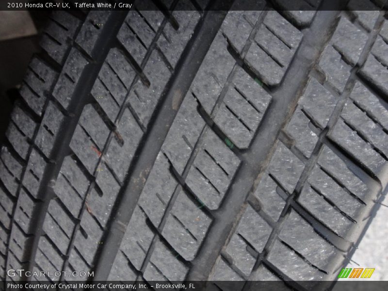 Taffeta White / Gray 2010 Honda CR-V LX