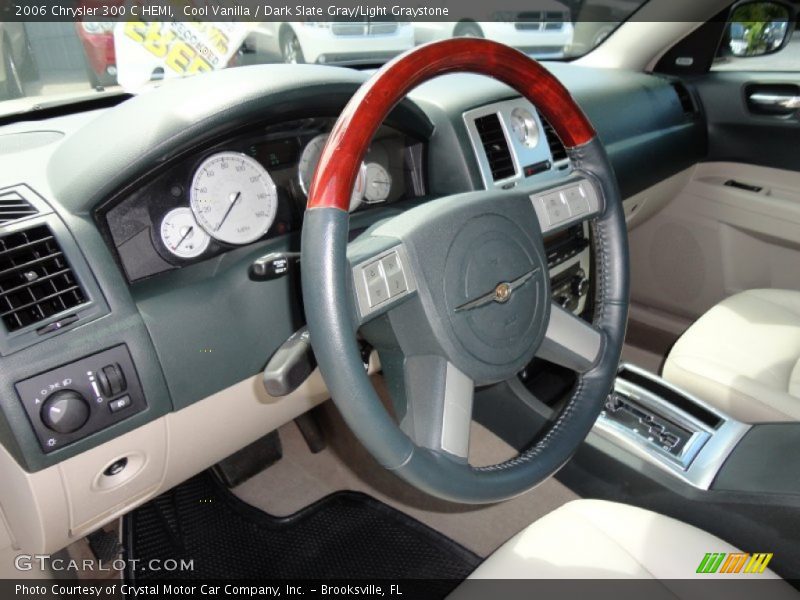Cool Vanilla / Dark Slate Gray/Light Graystone 2006 Chrysler 300 C HEMI