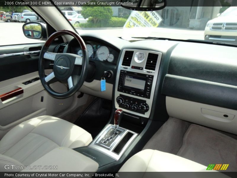 Cool Vanilla / Dark Slate Gray/Light Graystone 2006 Chrysler 300 C HEMI