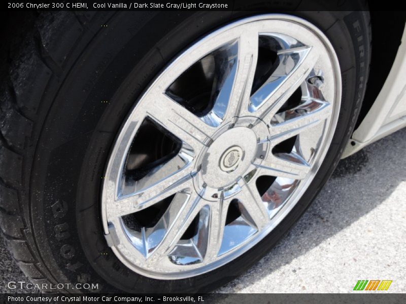Cool Vanilla / Dark Slate Gray/Light Graystone 2006 Chrysler 300 C HEMI