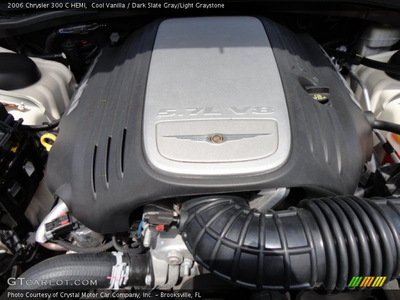 Cool Vanilla / Dark Slate Gray/Light Graystone 2006 Chrysler 300 C HEMI