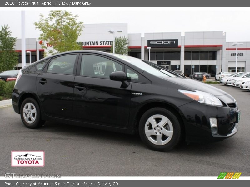 Black / Dark Gray 2010 Toyota Prius Hybrid II