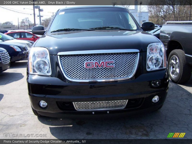 Onyx Black / Ebony 2008 GMC Yukon Denali AWD