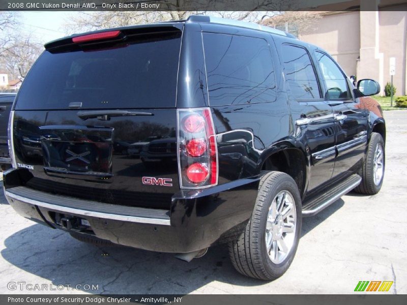 Onyx Black / Ebony 2008 GMC Yukon Denali AWD