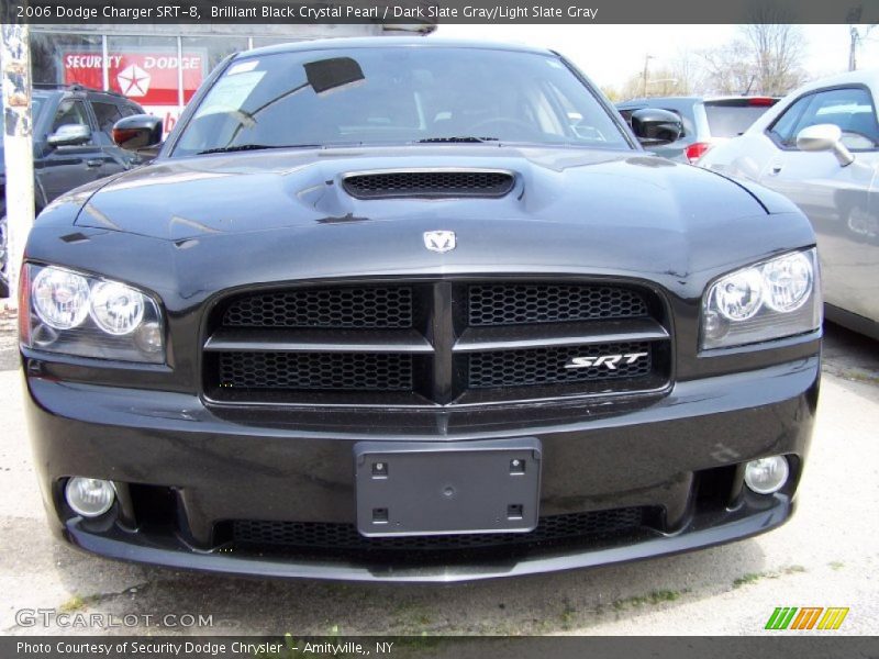 Brilliant Black Crystal Pearl / Dark Slate Gray/Light Slate Gray 2006 Dodge Charger SRT-8