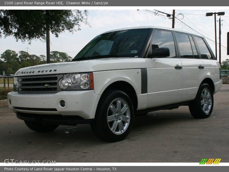 Chawton White / Sand/Jet 2006 Land Rover Range Rover HSE