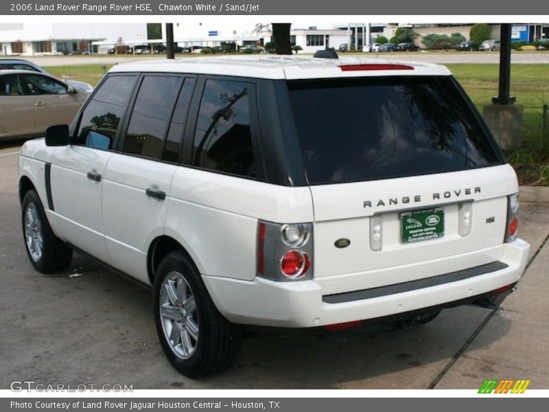 Chawton White / Sand/Jet 2006 Land Rover Range Rover HSE