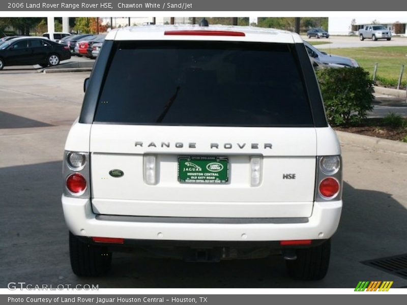 Chawton White / Sand/Jet 2006 Land Rover Range Rover HSE