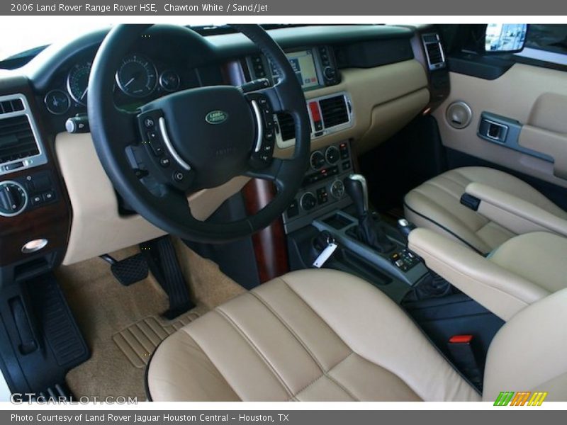 Chawton White / Sand/Jet 2006 Land Rover Range Rover HSE