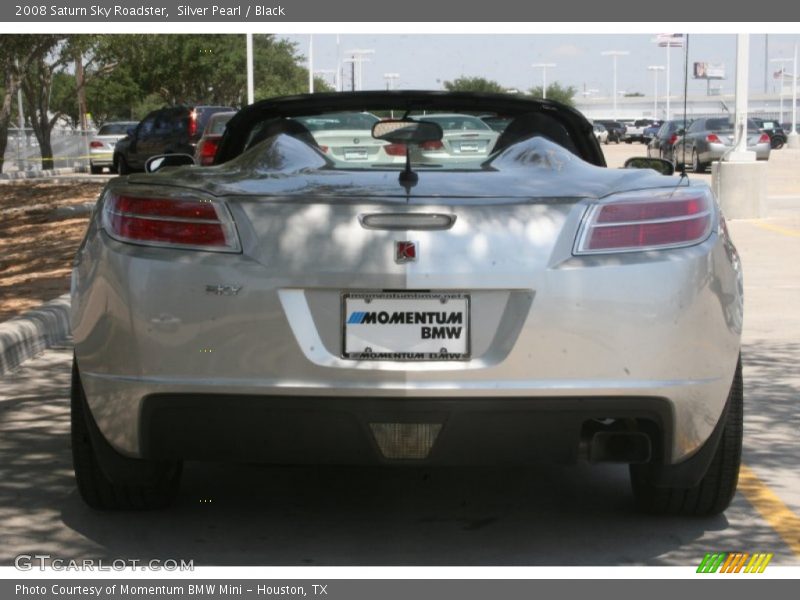 Silver Pearl / Black 2008 Saturn Sky Roadster