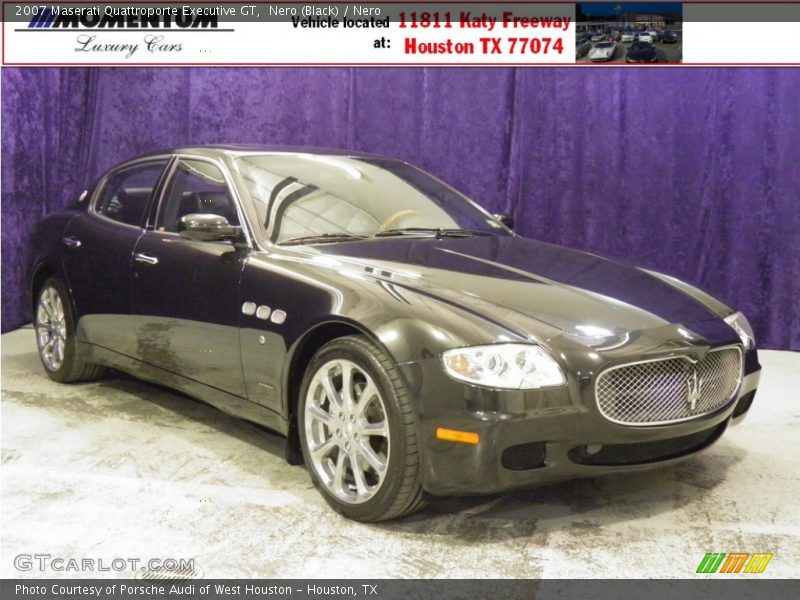 Nero (Black) / Nero 2007 Maserati Quattroporte Executive GT