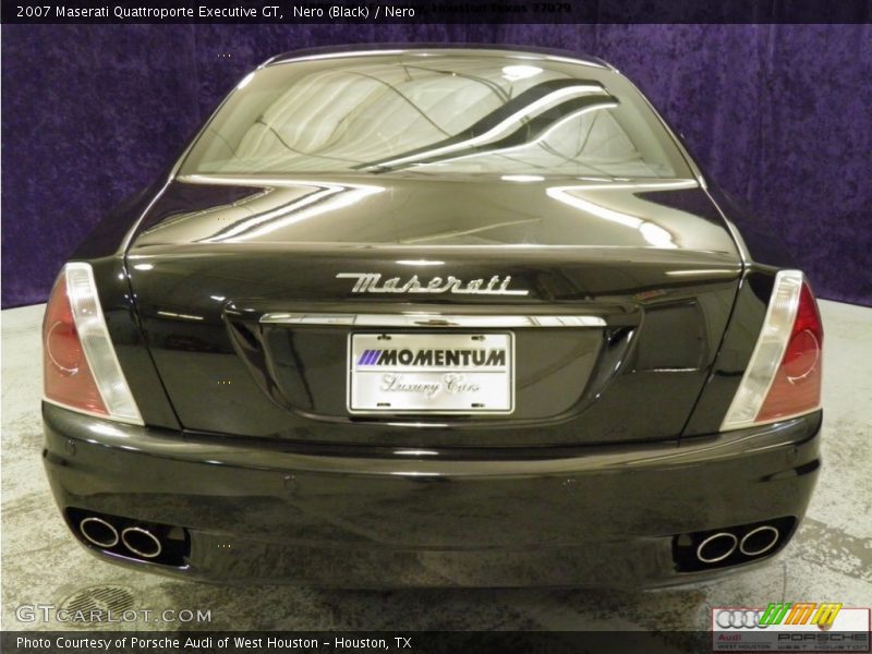 Nero (Black) / Nero 2007 Maserati Quattroporte Executive GT