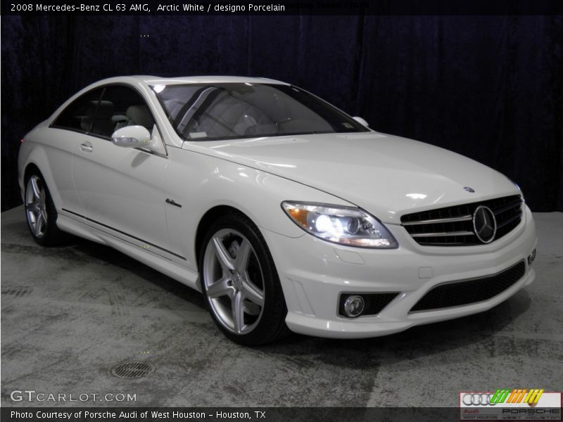 Arctic White / designo Porcelain 2008 Mercedes-Benz CL 63 AMG