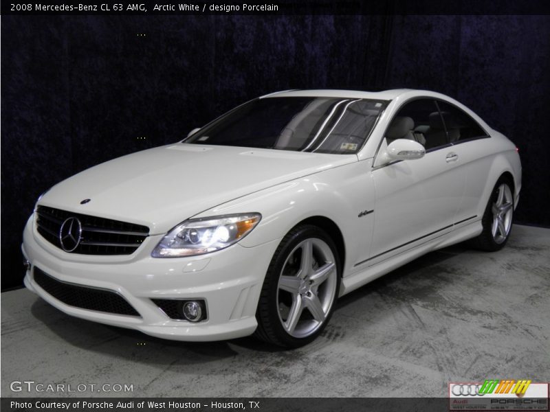 Arctic White / designo Porcelain 2008 Mercedes-Benz CL 63 AMG