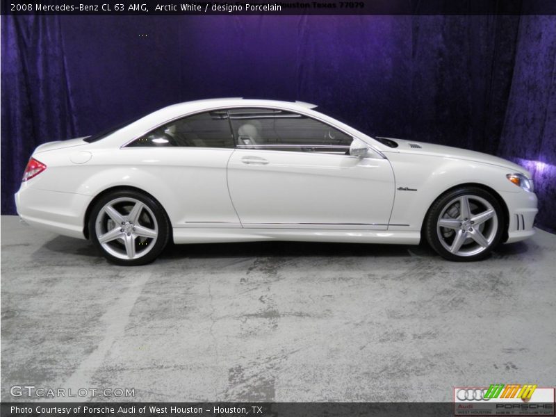 Arctic White / designo Porcelain 2008 Mercedes-Benz CL 63 AMG