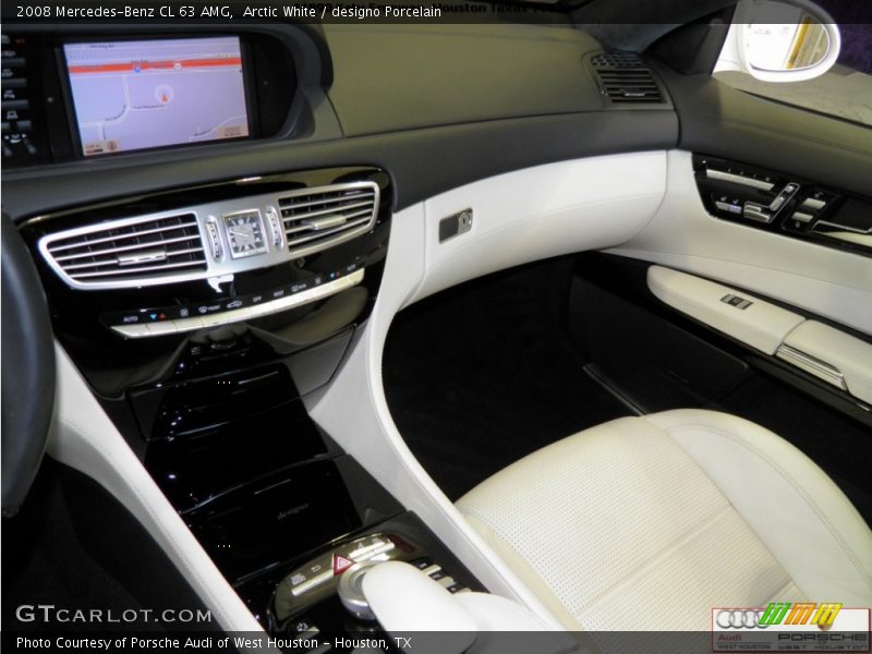 Arctic White / designo Porcelain 2008 Mercedes-Benz CL 63 AMG