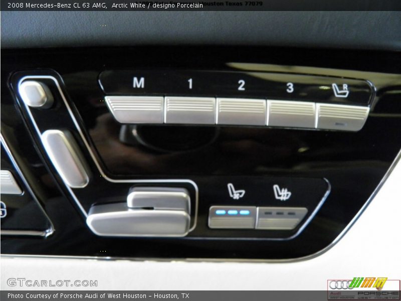 Controls of 2008 CL 63 AMG