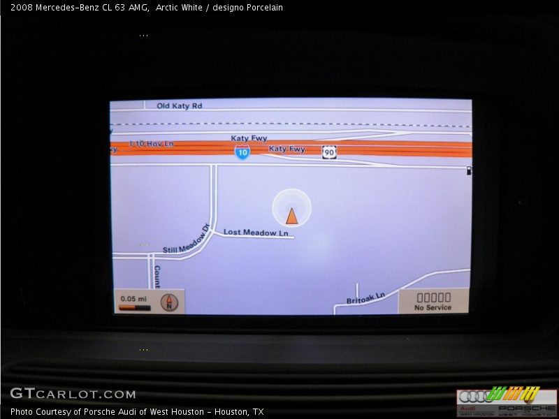 Arctic White / designo Porcelain 2008 Mercedes-Benz CL 63 AMG