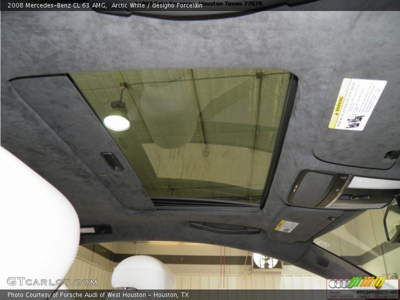 Arctic White / designo Porcelain 2008 Mercedes-Benz CL 63 AMG