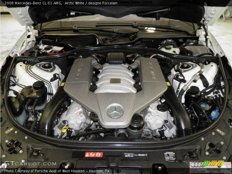  2008 CL 63 AMG Engine - 6.3 Liter AMG DOHC 32-Valve V8