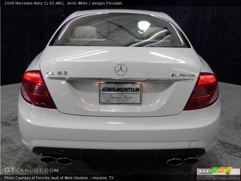 Arctic White / designo Porcelain 2008 Mercedes-Benz CL 63 AMG