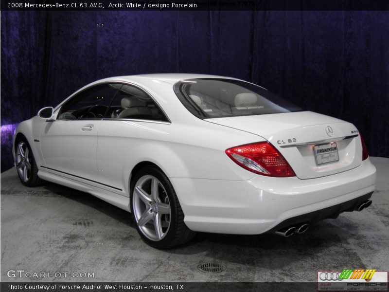 Arctic White / designo Porcelain 2008 Mercedes-Benz CL 63 AMG