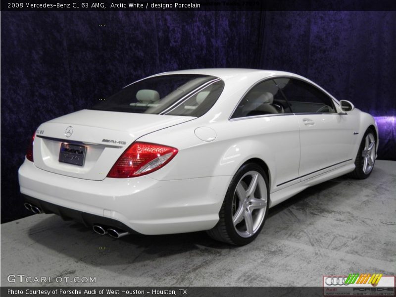 Arctic White / designo Porcelain 2008 Mercedes-Benz CL 63 AMG