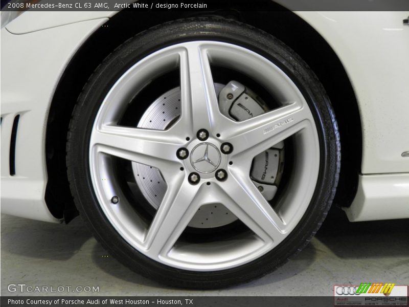 Arctic White / designo Porcelain 2008 Mercedes-Benz CL 63 AMG