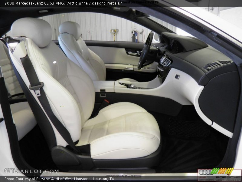 Arctic White / designo Porcelain 2008 Mercedes-Benz CL 63 AMG