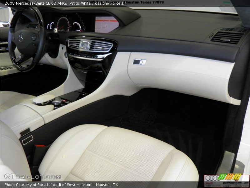 Arctic White / designo Porcelain 2008 Mercedes-Benz CL 63 AMG