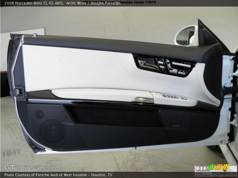 Arctic White / designo Porcelain 2008 Mercedes-Benz CL 63 AMG