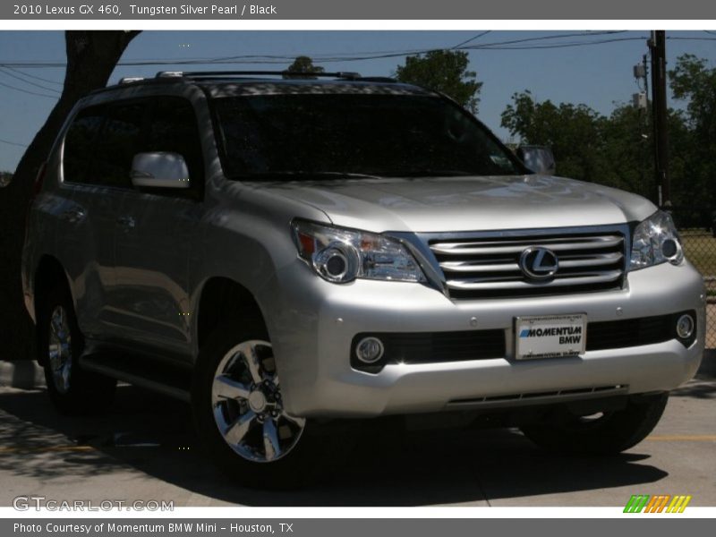 Tungsten Silver Pearl / Black 2010 Lexus GX 460