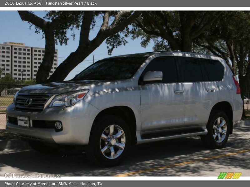 Tungsten Silver Pearl / Black 2010 Lexus GX 460