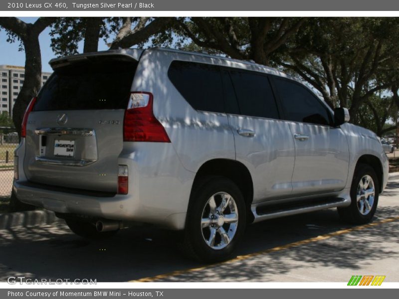 Tungsten Silver Pearl / Black 2010 Lexus GX 460