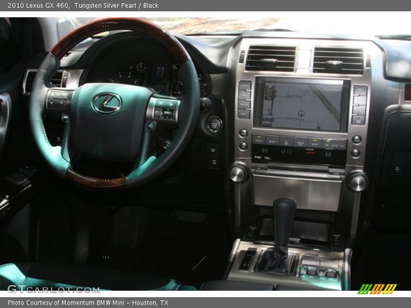 Tungsten Silver Pearl / Black 2010 Lexus GX 460