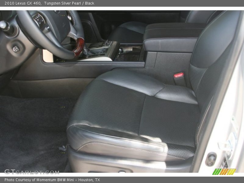 Tungsten Silver Pearl / Black 2010 Lexus GX 460
