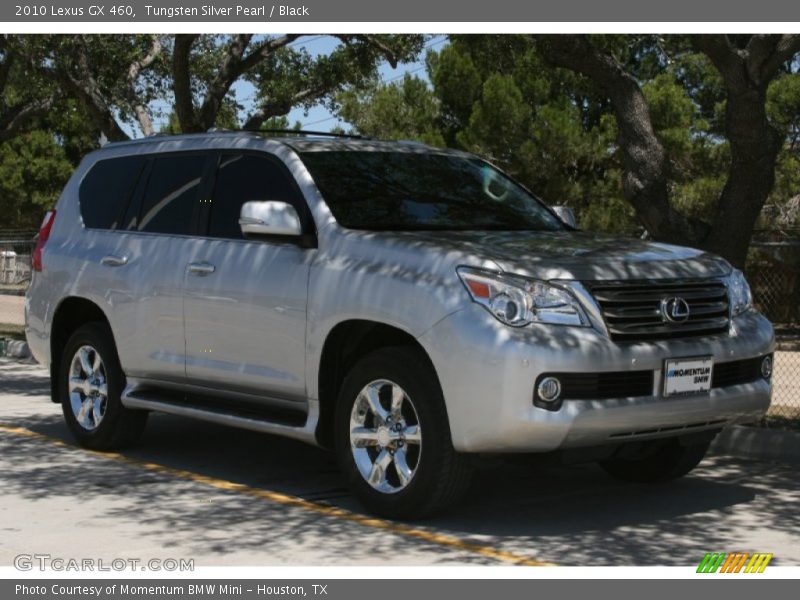 Tungsten Silver Pearl / Black 2010 Lexus GX 460